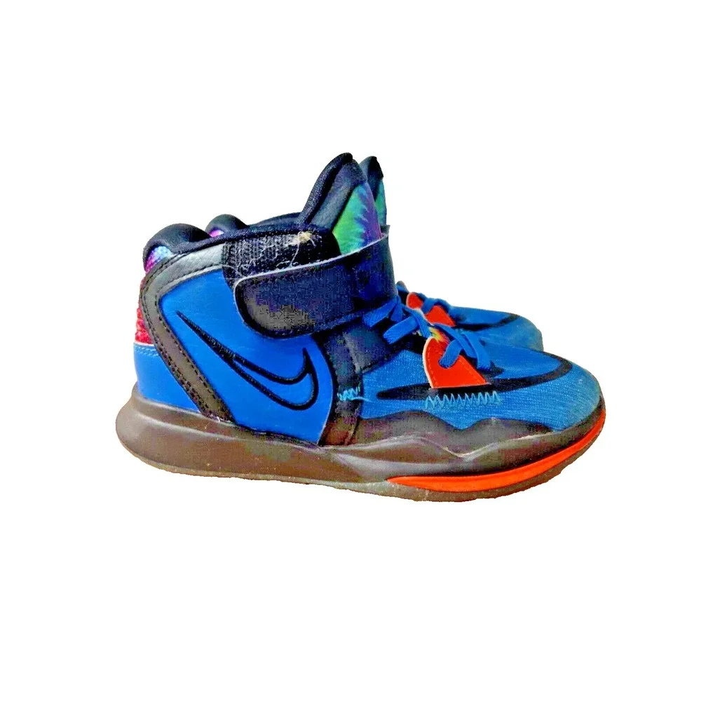 Nike Kyrie Infinity SE Blue Tie Dye Basketball Sneaker DM3895-410 Size 12C - Picture 3 of 8